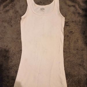 White tank top size small